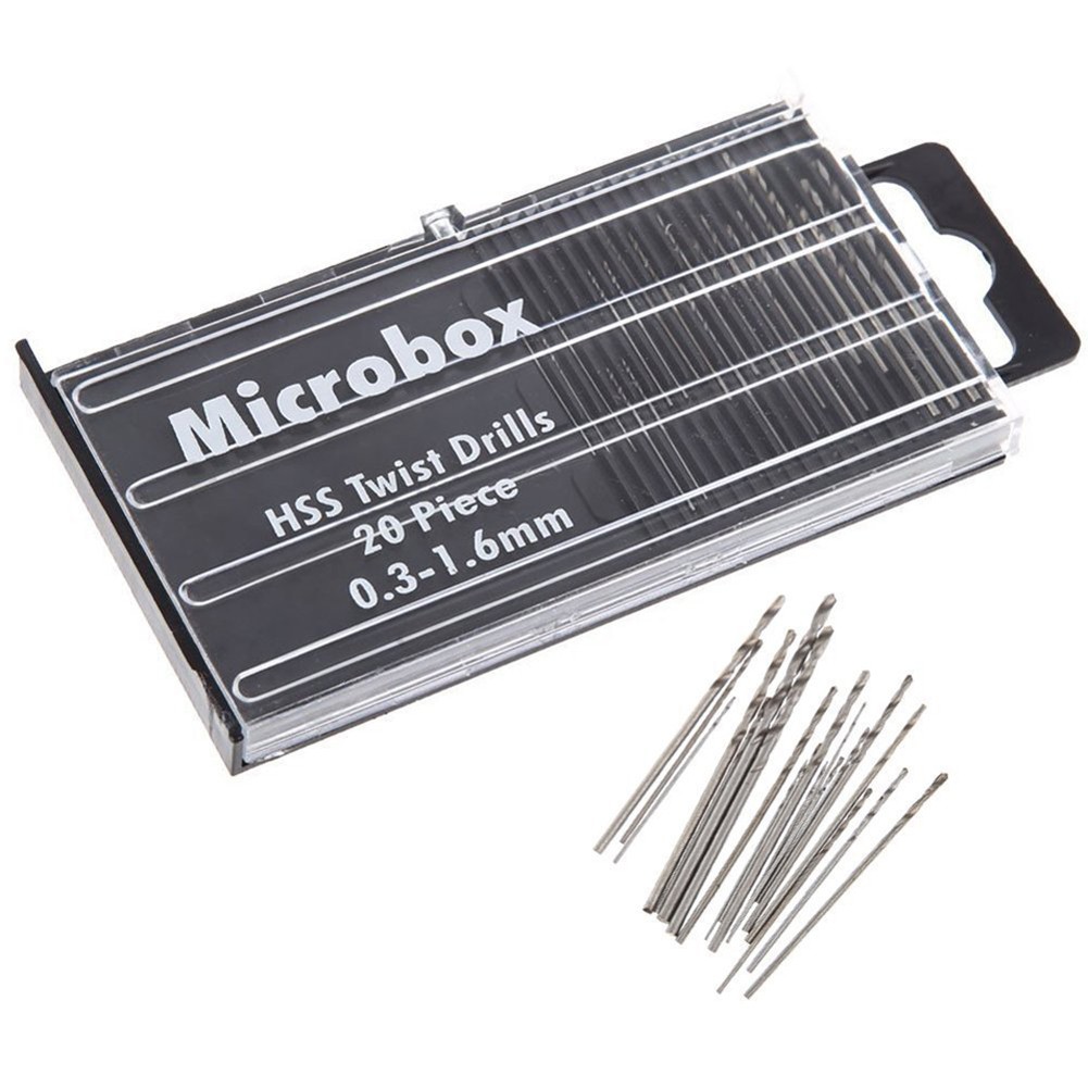 Electronics Repair Hobby - 20 قطعة لقمة ثقب للحرف اليدوية