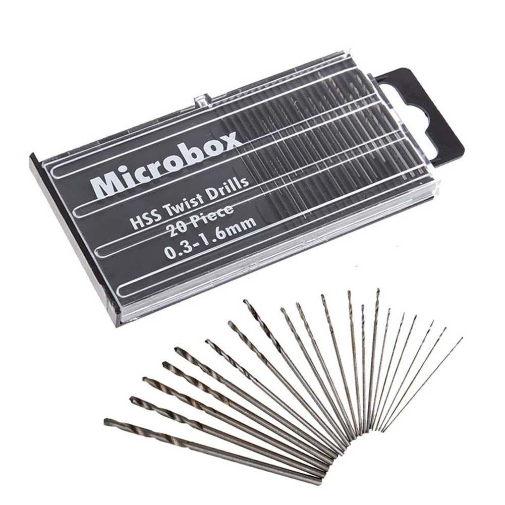 20 قطعة لقمة ثقب للحرف اليدوية - مراجعة Electronics Repair Hobby وسعره