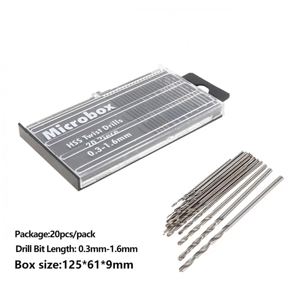 20 قطعة لقمة ثقب للحرف اليدوية - مراجعة Electronics Repair Hobby وسعره