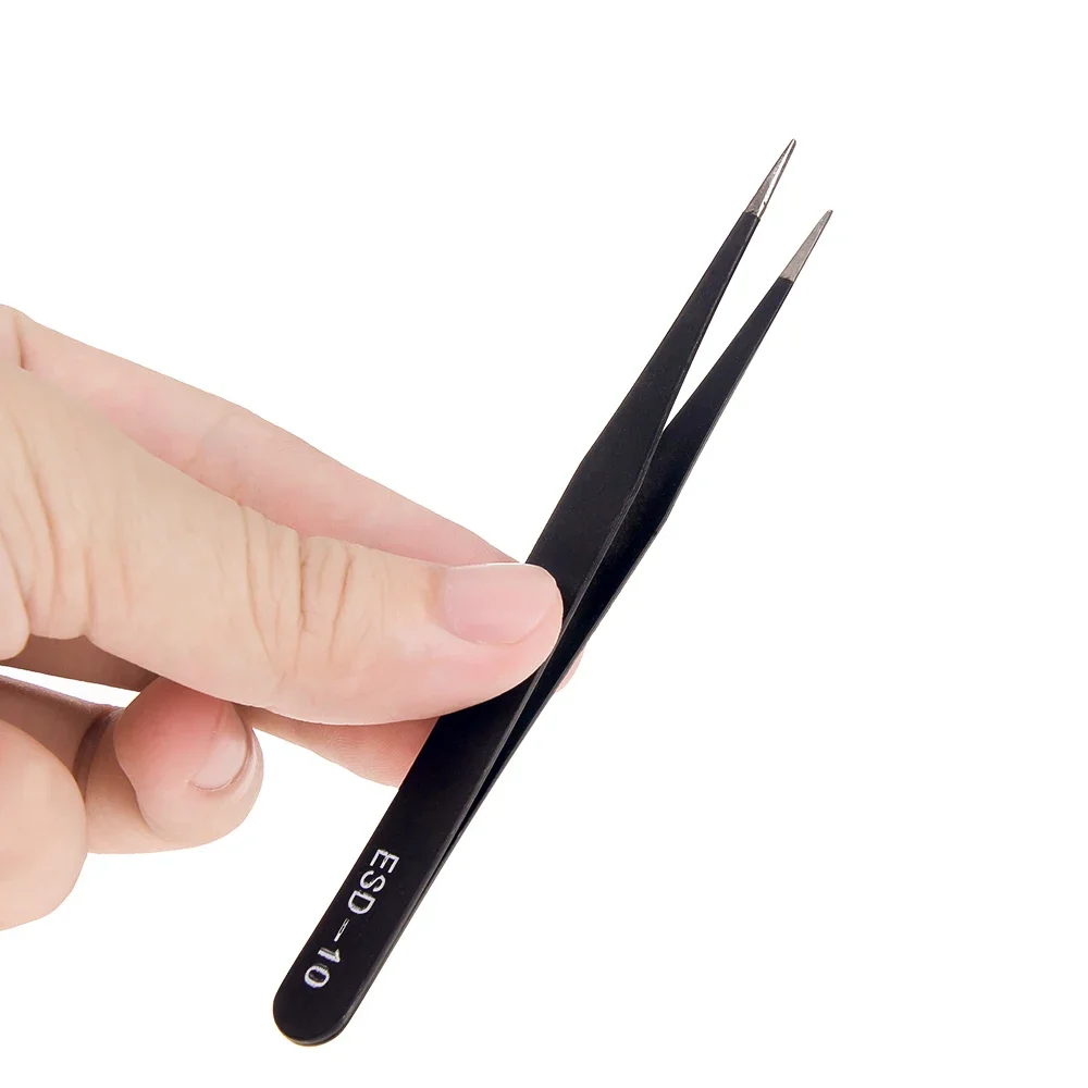 6 قطعة مجموعة ملاقط الدقة ESD  - مراجعة Electronics Repair Tools وسعره